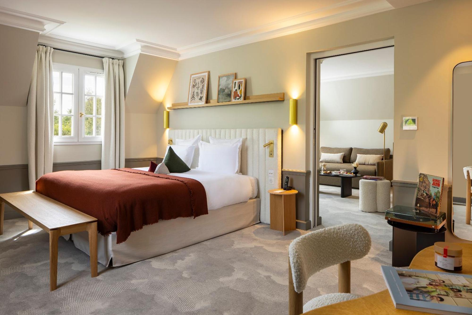 Hostellerie Briqueterie & Spa Champagne Vinay  ภายนอก รูปภาพ A suite at the hotel