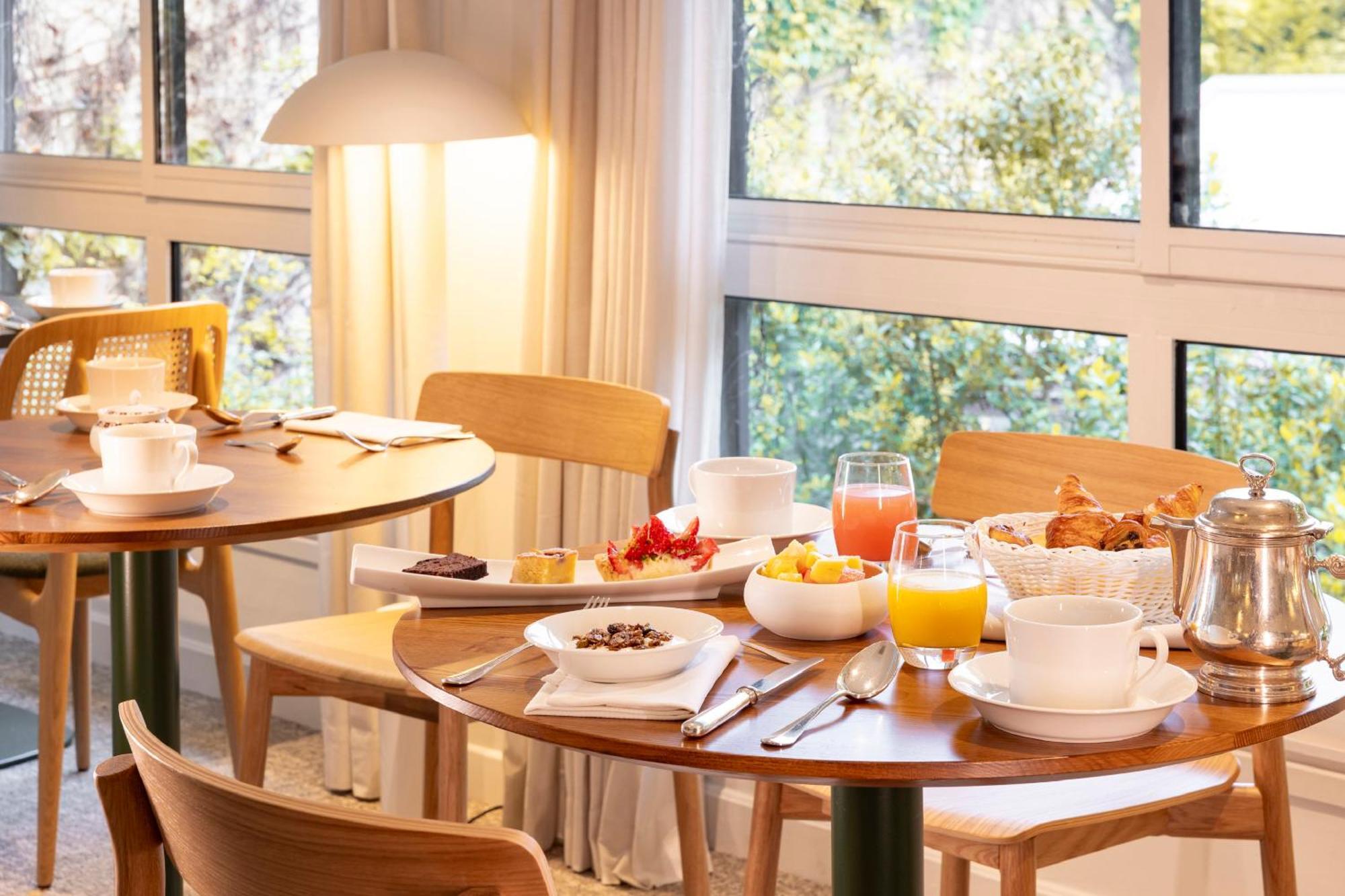 Hostellerie Briqueterie & Spa Champagne Vinay  ภายนอก รูปภาพ Breakfast at the hotel